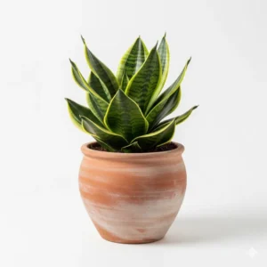 বার্ড নেস্ট স্নেক প্ল্যান্ট ফুলের চারা - Bird's Nest Snake Plant Flower Seedling (Sansevieria trifasciata)